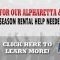 Seasonal Rental Help Needed At Our Alpharetta & Roswell Locations