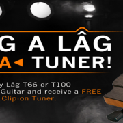 FREE KORG TUNER WITH LAG GUITAR PURCHASE